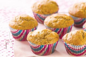 Banana, Honey And Cinnamon Muffins