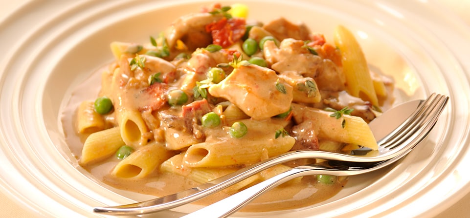Philly Chicken and Thyme Penne